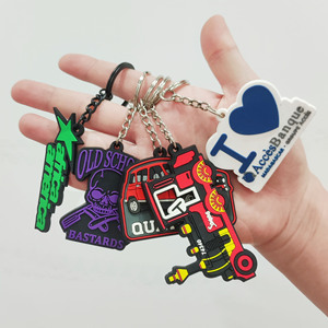 Chất lượng cao và giá rẻ giá PVC Keychain mềm cao su tùy chỉnh thiết kế với <span class=keywords><strong>Keyring</strong></span> cho quảng cáo - Product Image 6