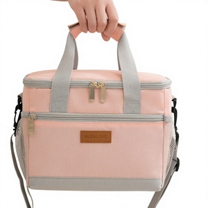 Sac isotherme pour déjeuner, 2 personnes, 7,8 L, polyester, résistant à l'eau, écologique, grande capacité, portable, pique-nique, camping en plein air - Product Image 5