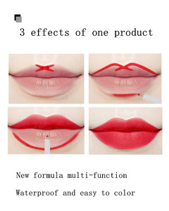 ดินสอเขียนขอบปากสองด้านเนื้อครีมลิปกลอสกันน้ำติดทนนาน - Product Image 2