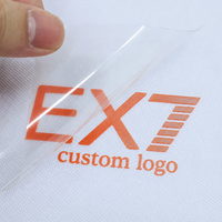 Autocollant de transfert de logo personnalisé, presse à chaud, 3D, double couche, couleur, caoutchouc, silicone, étiquette en vinyle, logos de vêtements, marque, impression DTF