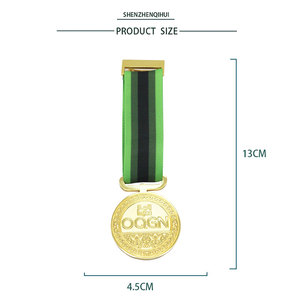 الشركة المصنعة مخصص الحرف المعدنية جائزة سبائك الزنك المعادن الرياضة تشغيل الكأس ميدالية مخصصة التذكارية ميدالية معدنية - Product Image 5