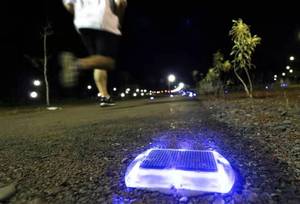 Độ Sáng Cao Joints Bikecycle Đường Năng Lượng Mặt Trời Cảnh Báo Ánh Sáng Bên Đôi Dẫn Đường Stud Ngoài Trời Giao Thông Cảnh Báo Sản Phẩm - Product Image 6