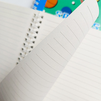 Cuaderno Espiral de Doble Anillo para Deportes, Cuaderno Rayado para Estudiantes, Material Escolar para África Occidental