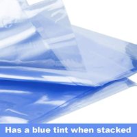 100 pièces/sac – Sacs thermorétractables en PVC transparents et inodores pour emballage en magasin, pour savons, bombes de bain, bougies – En stock