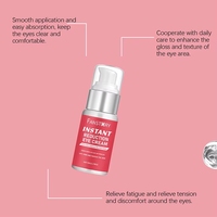 Crème personnalisée FANSTORY, crème pour les yeux hydratante raffermissante anti-rides à la collagène biologique, réduction instantanée, certifiée MSDS, 50g