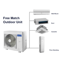Système multi-split Gree à cycle inversé, climatiseurs 42000 Btu, unité intérieure flexible combinée