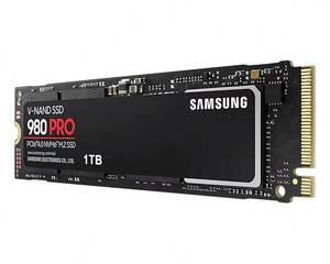 Unidad de Estado Sólido para SAMSUNG MZ-V8P1T0BW 1TB 980 PRO NVMe M.2 SSD PCIe Gen 4.0 DDR4 SDRAM con Encriptación AES de 256 bits - Product Image 3