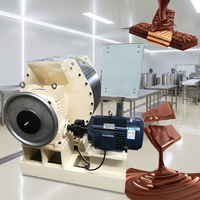 Machine de raffinage et de conchage automatique de chocolat de petite capacité, 380V, garantie 1 an, du grain à la tablette, pour boulangerie et laboratoire