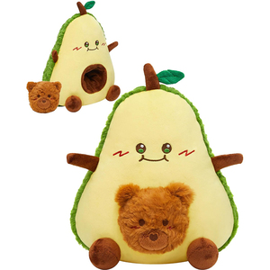Juguetes <span class=keywords><strong>de</strong></span> Peluche <span class=keywords><strong>de</strong></span> Aguacate <span class=keywords><strong>de</strong></span> Alta Calidad, Osos <span class=keywords><strong>de</strong></span> Peluche, Muñeco <span class=keywords><strong>de</strong></span> Peluche <span class=keywords><strong>de</strong></span> Aguacate Suave <span class=keywords><strong>de</strong></span> 11.8 Pulgadas, Regalos para Niños y Adultos - Product Image 1