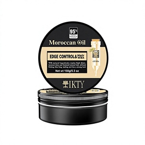 Cera para el Cabello con Aceite de Argán Marroquí para Hombre, Fijación Fuerte, Antiencrespamiento, para Peinar, 150 g, Sólida, para Cabello Corto - Product Image 1