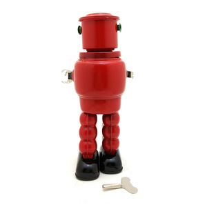 <span class=keywords><strong>Robbie</strong></span>-<span class=keywords><strong>Robot</strong></span> Mécanique de Décoration Créative pour la Maison, Jouet en Fer-Blanc à Collectionner, Cadeau pour Enfants - Product Image 6