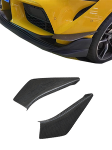 Style VRS pour <span class=keywords><strong>Toyota</strong></span> <span class=keywords><strong>Supra</strong></span> A90 MK5 – Ailerons avant, canards, garnitures, séparateurs et ailerons de pare-chocs en fibre de carbone – Tuning automobile 2021 et plus - Product Image 4