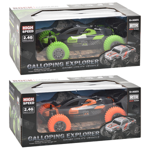 1/18 2.4G 4WD 30 Km/h RC Xe U.<span class=keywords><strong>S</strong></span>. Xe Không Có Pin <span class=keywords><strong>S</strong></span>ạc Nhựa Từ Xa Xe Mùa Hè Đồ Chơi Rimod Xe Cho Trẻ Em - Product Image 6