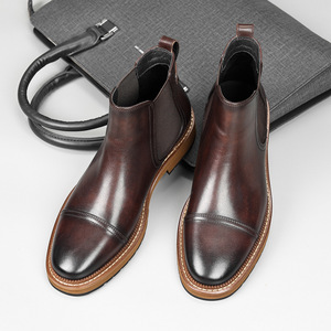 Nouvelles Chaussures Oxford en Cuir Imperméables Artisanales de Luxe Décontractées Britanniques pour Hommes, Modèle Evergreen, à Enfiler, Formelles, pour Mariage et Bureau - Product Image 2