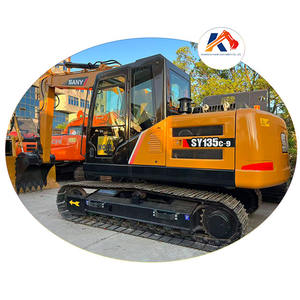 รถขุดมือสองสำหรับขาย Sany Sy60c/75c/95c/รถขุดมือสอง Sany Sy135C ขนาด 13 ตัน สภาพดี SY135c/215c รถขุดมือสอง - Product Image 1