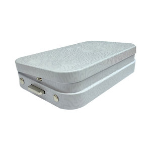 Child Proof Custom Resistant Tin <b>Box</b> Cigar Herb Tin Packaging Can Empty Metal Hinged Flip Cover Smell Proof Cr Tin Case - Product Image 1