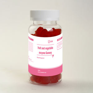 Vente directe d'usine, suppléments enzymatiques aux saveurs de fruits et légumes, gommes vitaminiques pour adultes, forme de dosage : bonbons gélifiés - Product Image 1