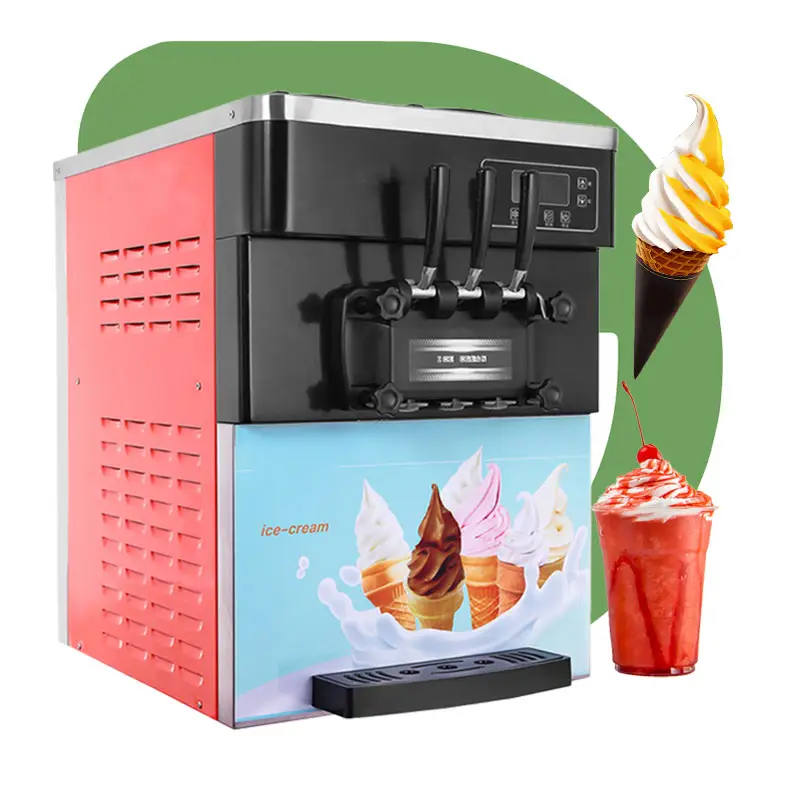 Máquina para hacer helados y helados, máquina para hacer helados en la mesa, a precio de venta, italiana