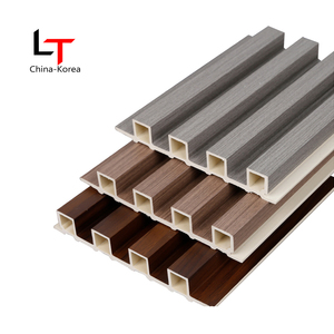 Pannello Murale WPC di Lunga Durata, Composito <span class=keywords><strong>Legno</strong></span>-Plastica, Tubo Quadrato <span class=keywords><strong>per</strong></span> Decorazioni Interne, Listello Cavo in <span class=keywords><strong>Legno</strong></span> - Product Image 5
