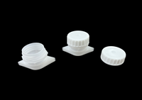 Bouchon de bec verseur en plastique de 33 mm de diamètre pour emballages liquides, sachets de recharge, pochettes souples, fermeture à vis