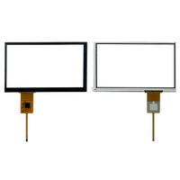 Écran tactile capacitif PCAP de 7 pouces avec ILI2511 I2C, prend en charge le verre de protection de 8 mm d'épaisseur pour les appareils anti-explosion et les kiosques de contrôle
