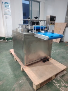 <strong>Electric</strong> Horizontal Hamburger Bakery Cutting Machine <strong>Bread</strong> <strong>Slicer</strong> Vertical Type Hamburger Cutting Machine - Product Image 5