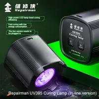 Lámpara UV LED Inteligente UV395 para Curado de Adhesivo Verde, Reparación de Soldadura de PCB, LCD y Placas Base de Teléfonos