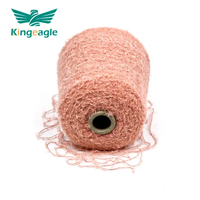 King eagle Factory Price Super weiches lockiges Nerzgarn zum Stricken von Pullovern