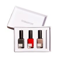 Boîte d'emballage de vernis à ongles en Gel en Carton pliable de luxe personnalisé avec Logo