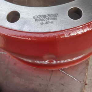 Tamburo Freno per Camion Ben Costruito QT435SH1 - 3502051 Compatibile con Camion SINOTRUK per la Sicurezza - Product Image 4