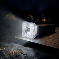 Lampe de jardin LED - IP65 étanche, détecteur de mouvement, batterie au lithium, construction en aluminium, finition noire, autonomie de 8 à 10 heures