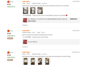 2026 TOP QUALITY VAILD PRO 2 3 SERIE NUMBER <strong>Earphone</strong> With ANC USA EU Warehouse in Stock Hot Selling Headphone Wireless - Product Image 4