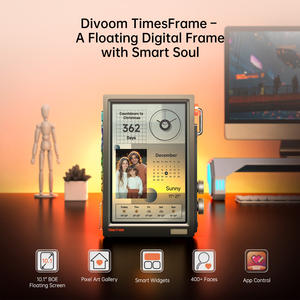 Divoom Times Frame 10.1 ''schermo di gioco WiFi Smart HD Pixel Display, orologio fai da te, Crypto/Stock Ticker, calendario meteo da scrivania regalo - Product Image 2