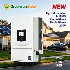 Sistema de Energía Solar Residencial, Inversor Híbrido <span class=keywords><strong>Deye</strong></span> Monofásico 220V, Garantía de 10 Años, WIFI, IP65, <span class=keywords><strong>SUN</strong></span>-8/10/12K-SG06LP1-EU-CM3 - Product Image 1