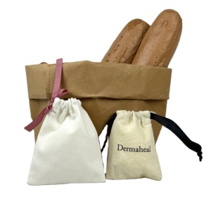 Custom Small <b>Personalized</b> Cotton Natural Canvas Drawstring <b>Gift</b> <b>Bag</b> - Product Image 1