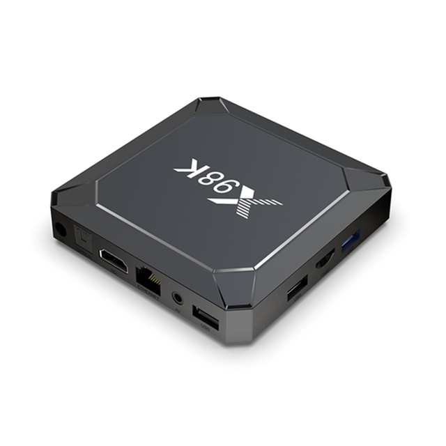 X98K Smart TV Box RK3528 Quad Core Processor 4G RAM 16/32G ROM Dual 6B Wifi BT5.0 Android 13 for 4K/8K High Quality for UK Plug