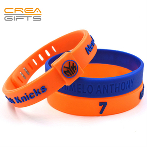 <span class=keywords><strong>Pas</strong></span> cher Offre Spéciale Nouveau Design Promotionnel PVC Réglable Bracelet de Basket-Ball Bracelets Pour Sportifs Bas MOQ - Product Image 6