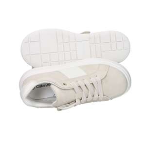 Calvin Klein Kids Sneakers White Black Size 32 <b>Canvas</b> Trendy Shoes - Product Image 6