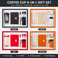 Set de Regalo Promocional Ejecutivo para Empresas: Taza de Vacío, Libreta, Bolsa de Almacenamiento, Logotipo Personalizado, al por Mayor para Regalos a Clientes y Eventos Corporativos