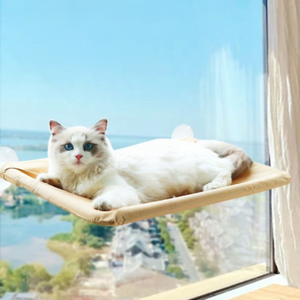 Cama Plegable Inalámbrica para Gatos, Hamaca para Ventana, Cama Montada en la Ventana, Hamaca para Gatos que Ahorra Espacio, Hamaca Grande para Gatos - Product Image 5
