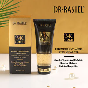 <span class=keywords><strong>DR</strong></span>.RASHEL 24K Gel Pembersih Wajah cair emas, Gel Pembersih dalam non-iritasi ringan untuk Perawatan Kulit & pelembab anti-keriput untuk wajah - Product Image 2