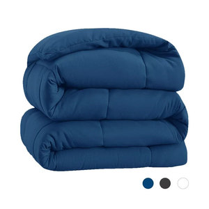 Bán buôn chấp nhận tùy biến nhà khách sạn không gây dị ứng hải quân mùa đông Polyester Comforter - Product Image 1
