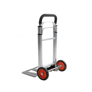Two Wheels Light Weight Aluminum Folding hand trolley moving foldable TUV/GS