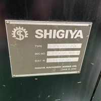 Máquina rectificadora cilíndrica vertical CNC japonesa Shigiya GPV1020 para rectificado vertical de eje compacto de alta precisión