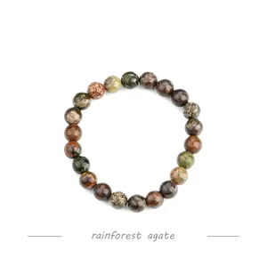 Bracelets de perles en pierre de guérison naturelle pour femmes bijoux pulsera mujeres bracelet en pierre gemme