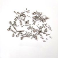 Benutzer definierte M2 M2.5 M3 Mini Edelstahl Metall Schwarz Kohlenstoffs tahl Mini Präzision Kleine Messing Aluminiums ch raube