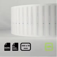Etiqueta RFID UHF de 860-960mhz con Luz LED para Gestión de Cables