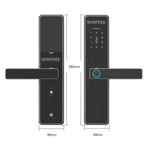 Quảng Đông-Winfree Phần Cứng Hot-Bán Thông Minh Vân Tay Chính Khóa Cửa Thông Minh Cho Khách Sạn - Product Image 4