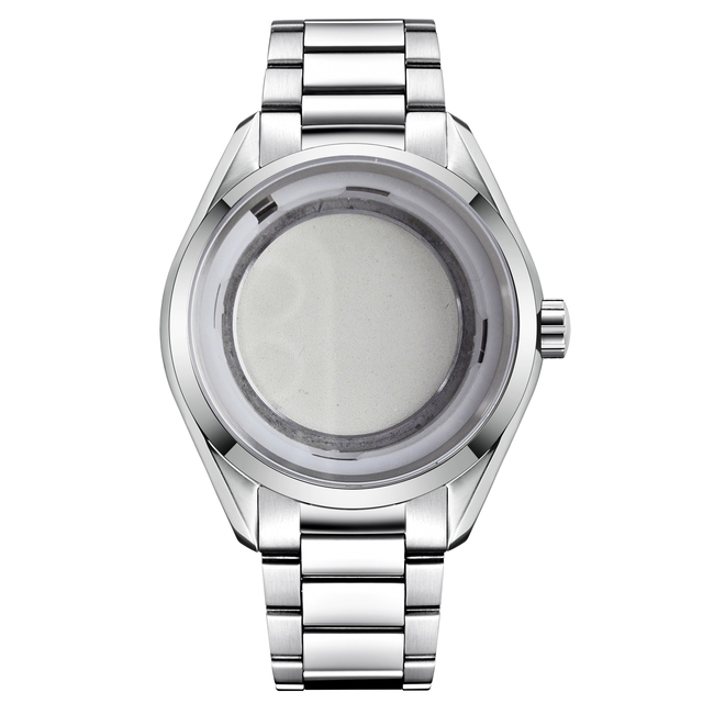 41mm Men's Watch Case 316L Stainless Steel Fits ETA 2836/2824 Miyota8215 821A NH35 NH34 NH36 Movement Wristwatch Tools & Parts