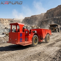 Camion minier à benne arrière TU-10, 10 tonnes, 136 kW, diesel, haute vitesse, pour transport souterrain, 2 m de largeur pour tunnel minier